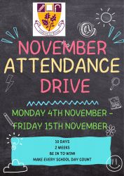 November Attendance Drive 2024